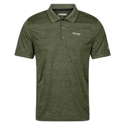 Afbeelding van Remex II Polo Heren Agave Green 300 S Groen Outdoor Shirt