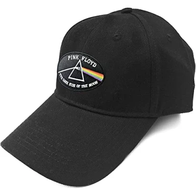 Afbeelding van Pink Floyd The Dark Side Of Moon Black Border Baseball pet Zwart