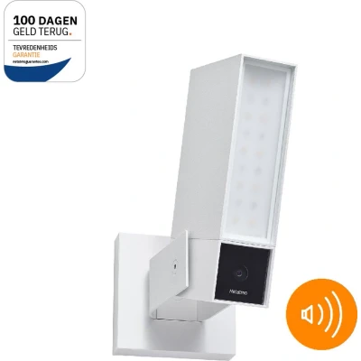 Afbeelding van Netatmo Slimme Buitencamera met Sirene Wit