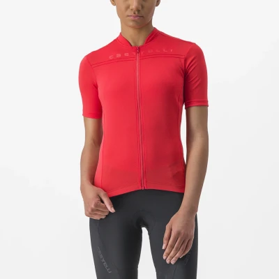 Afbeelding van Fietsshirt Castelli Anima 4 Dames maat L Roze
