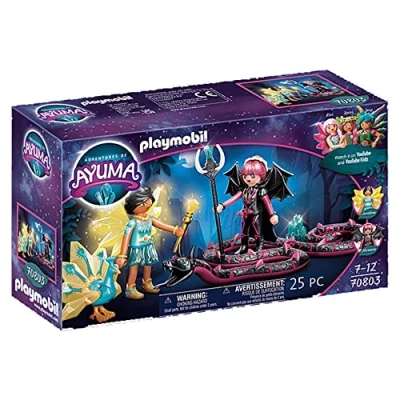Afbeelding van PLAYMOBIL Avonturen van Ayuma Crystal Fairy en Bat met totemdieren 70803