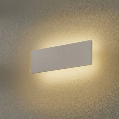 Afbeelding van LED wandlamp Zig Zag wit, breedte 29 cm