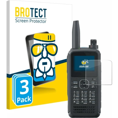 Afbeelding van BROTECT Screenprotector voor Kenwood TH D75E D Star Folie Beschermfolie Beschermglas transparant (3 Stuks)