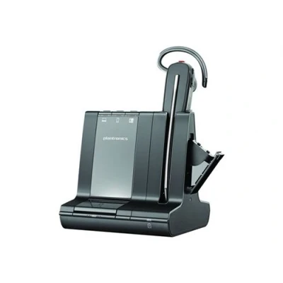 Image de Poly Savi 8245 M 8200 series micro casque intra auriculaire convertible DECT / Bluetooth sans fil USB A via adaptateur noir Certifié pour Microsoft Teams