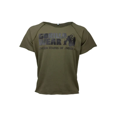 Afbeelding van Gorilla Wear Classic WO Tshirt print, Heren, Maat: 3XL, Dark green