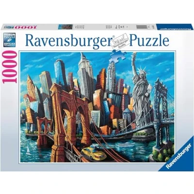Afbeelding van Ravensburger puzzel Welkom in New York Legpuzzel 1000 stukjes