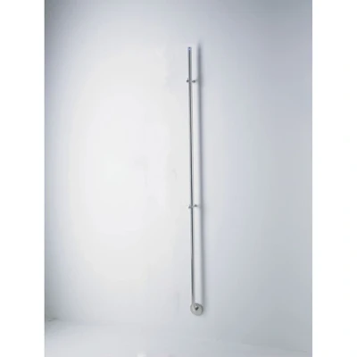 Afbeelding van Instamat Jay elektrische handdoekwarmer 29W 175 x 8,5 cm, geborsteld RVS