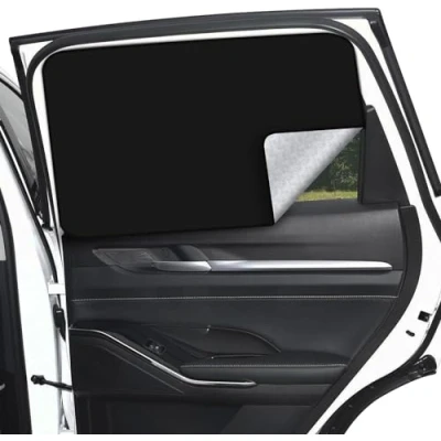Afbeelding van ZATOOTO zonwering voor baby&#039;s, auto raam magnetisch, universele pasvorm, meer magneten
