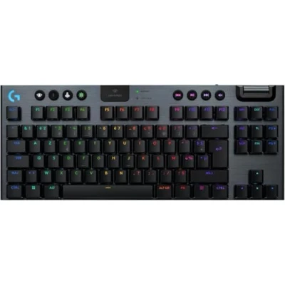 Image de Logitech G915 TKL Tenkeyless Lightspeed Clavier Gamer Sans Fil RGB Tactile AZERTY