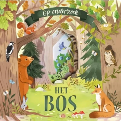 Afbeelding van Uitgeverij rebo flapjesboek het bos