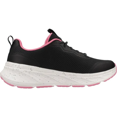 Afbeelding van Skechers Edgeride Damessneakers, zwart.