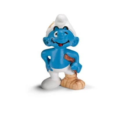 Afbeelding van Schleich 20709 figuur Smurf standaard