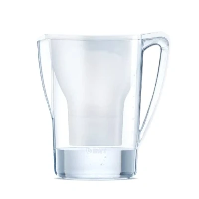 Afbeelding van BWT 125305609 Tafelwaterfilter PENGUIN 2,7 l, wit filterkaraf met 2 filterpatronen voor magnesium Mineralized Water