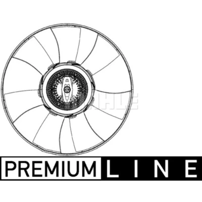 Afbeelding van MAHLE ORIGINAL CFF 493 000P Radiator Ventilator voor voertuigen met trekhaak 428 Thermisch MERCEDES BENZ: Sprinter 3.5 t Van