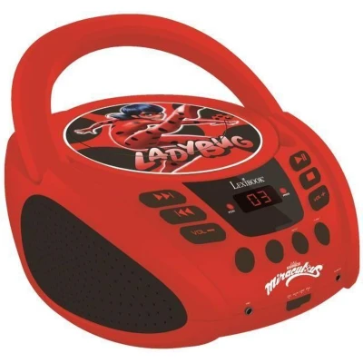 Afbeelding van Miraculous Ladybug Draagbare Radio CD Speler 3380743075457