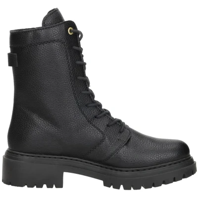 Afbeelding van Rieker Veterboot 72640 00 Zwart Warm Gevoerd