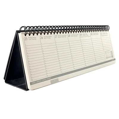 Afbeelding van SIGEL C2480 Conceptum Bureaukalender 2024, groot, hardcover, zwart