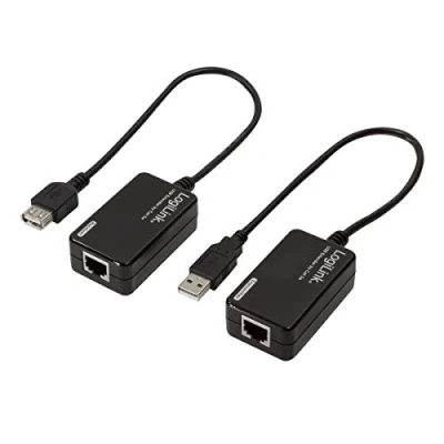 Afbeelding van LogiLink UA0021D Extender (verlenging) USB 1.1 via netwerkkabel RJ45 60 m