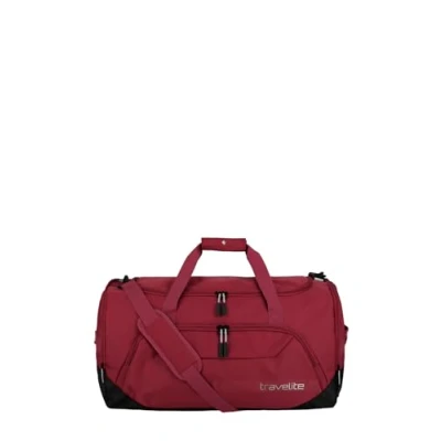 Image de travelite Sac de Voyage Grand XL, Kick Off, léger pour Les Vacances et Le Sport, la Piscine, séjours à l&#039;hôpital, 70 cm, 120 litres, Rot, Reisetasche L (60 cm/73 Liter), Off
