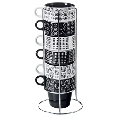Afbeelding van SECRET DE GOURMET 6 stapelbare metalen bekers