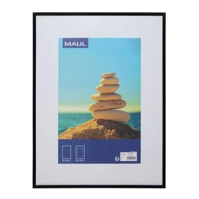 Afbeelding van Fotolijst MAUL art 30x40cm kunststof frame zwart