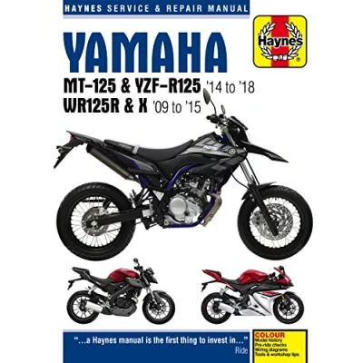 Afbeelding van Yamaha MT 125 &amp; YZF R125 (14 18), WR125R/X (09 15)
