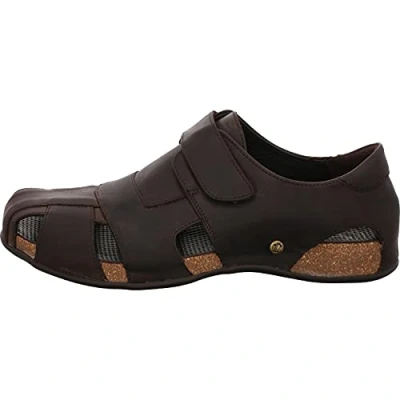 Afbeelding van Panama Jack Fletcher Basics, gesloten sandalen voor heren, Bruin C1