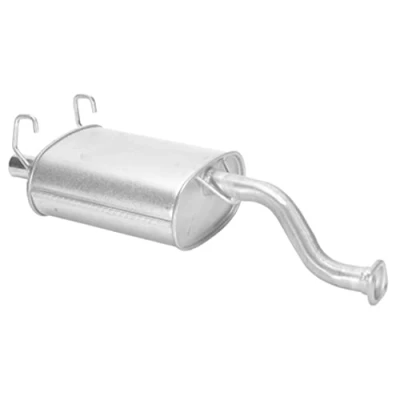 Afbeelding van HELLA 8LD 366 030 461 Einddemper Achter Met aanbouwdelen HONDA: CIVIC 6 Hatchback