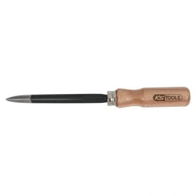 Afbeelding van KS Tools, Raspen + Vijlen, Holle driehoekige schraper, 230mm (230 mm)