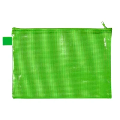 Afbeelding van VELOFLEX 2705040 zak met ritssluiting DIN A5, groen, versterkt EVA, 1 documententas