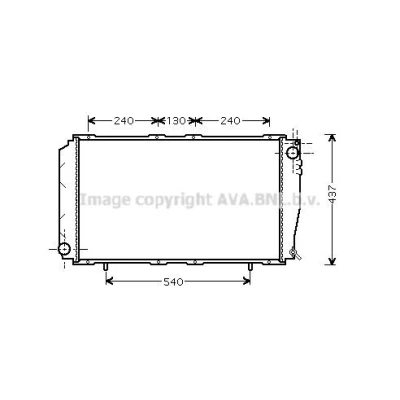 Afbeelding van Ava Cooling Radiateur SU2043