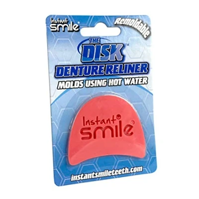 Image de Instant Sourire Le Repose Dentier en Disque, Remodelable pour un Ajustement Parfait