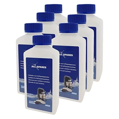 Afbeelding van AllSpares Koffiemachineontkalker geschikt voor Philips Senseo CA6520/00, CA6521/00 7x 250ml
