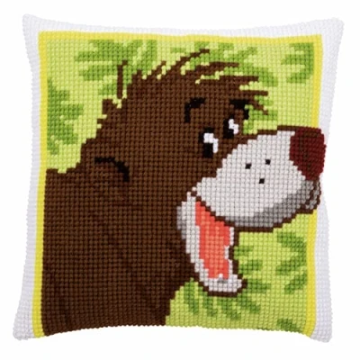 Afbeelding van Disney Baloo Kruissteekkussen pakket
