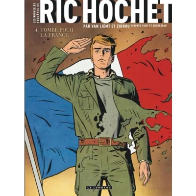 Image de Les Nouvelles Enquêtes de Ric Hochet Tome 4 Tombé pour la France