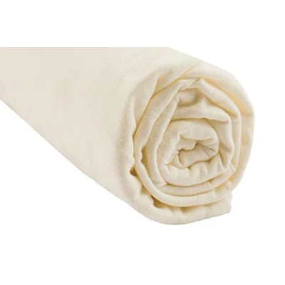 Image de Drap housse Coton Bio pour lit évolutif 90x140 Couleur Ecru