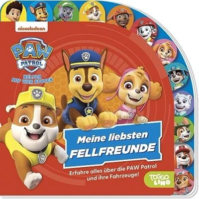 Afbeelding van PAW Patrol: Meine liebsten Fellfreunde Erfahre alles über die Patrol, ihre Fahrzeuge und Ausrüstung!