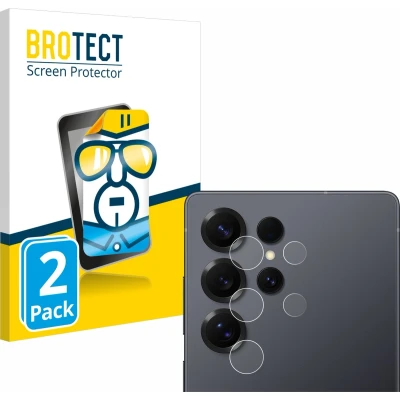 Afbeelding van BROTECT Screenprotector voor Samsung Galaxy S25 Ultra Enterprise Edition (ALLEEN Camera Lens) Folie Beschermfolie transparant (2 Stuks)