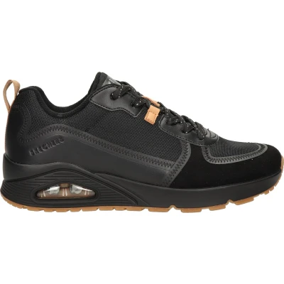 Afbeelding van Skechers Uno Layover Sneakers Laag zwart Maat 40