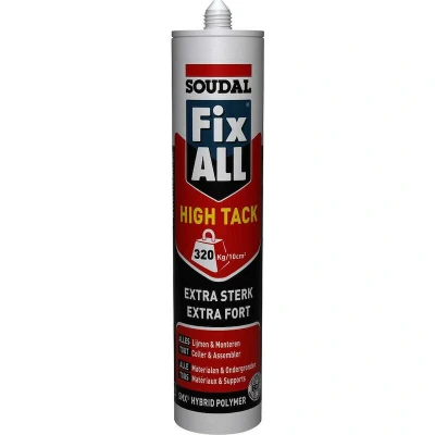 Afbeelding van Soudal Fix All High Tack KOMO 290ml Beige