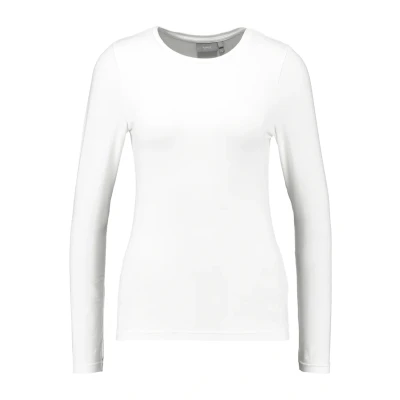 Afbeelding van b.young Bypamila Longsleeve, Dames, Maat: XS, Off white