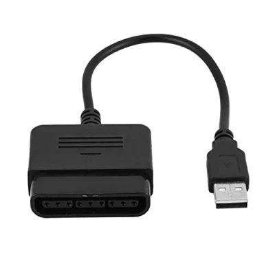 Afbeelding van Socobeta USB adapter converter compatibel met Sony Playstation1/2 controller PS1 PS2 naar PS3 PC