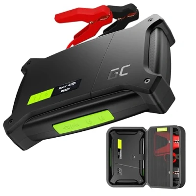 Afbeelding van Green Cell GC PowerBoost Auto Jump Starter/Powerbank/Auto Starter met Oplader Functie 16000mAh 2000A