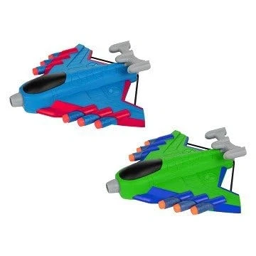 Afbeelding van Toi Toys Play out vliegtuig shooter met 16 foam pijlen