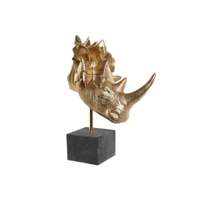Afbeelding van Decoratieve figuren Home ESPRIT Zwart Gouden 33 x 24 43,5 cm