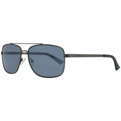 Afbeelding van Timberland Zonnebril TB7175 09C Gunmetal Grijs Blauw