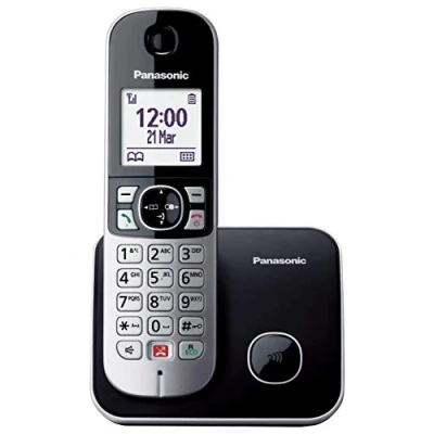 Afbeelding van Huistelefoon Panasonic KX TG6852SPB Zwart 1,8&quot;