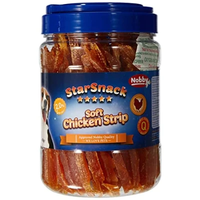 Afbeelding van NOBBY STARSNACK SOFT CHICKEN STRIP KIP 450 GRAM