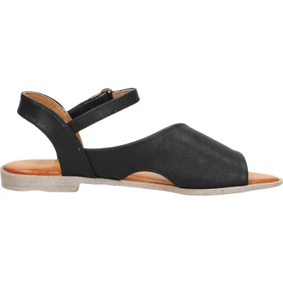 Afbeelding van Mustang Comfortabel Sandalen Plat zwart Maat 36