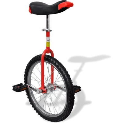 Afbeelding van Eenwieler verstelbaar (rood / 20 inch)